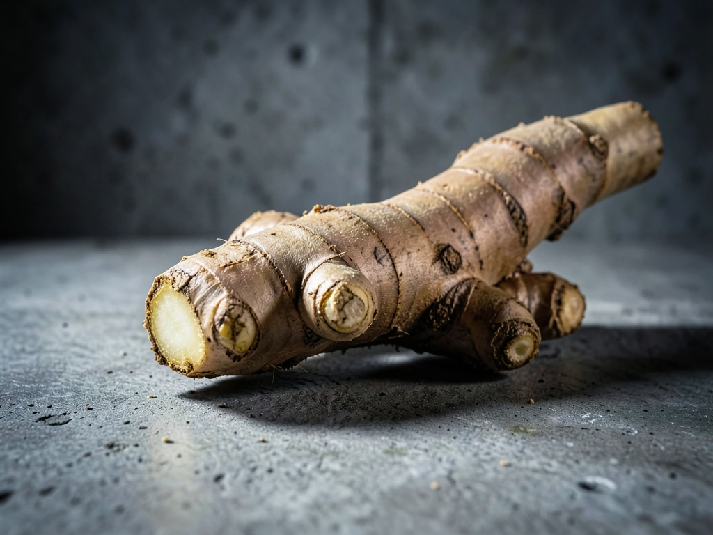 Botanical root specimen macro